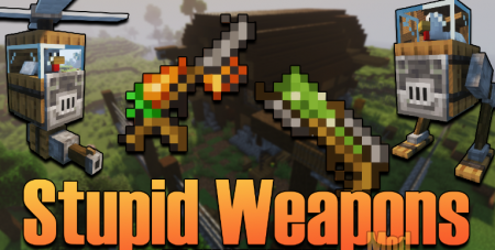  Stupid Weapons  Minecraft 1.16.4