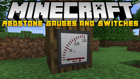  Redstone Gauges and Switches  Minecraft 1.15