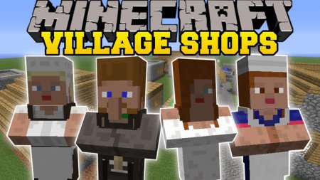  Villager Market  Minecraft 1.12.2