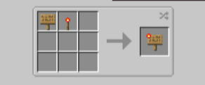  Sign Button  Minecraft 1.17.1