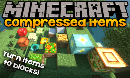  Compressed Items  Minecraft 1.15