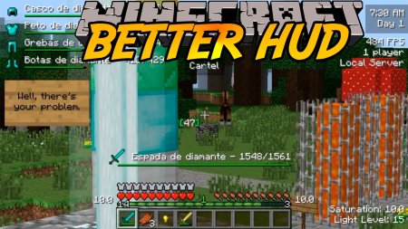  Better HUD  Minecraft 1.12