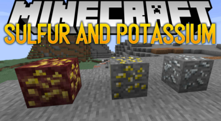  Sulfur and Potassium  Minecraft 1.17