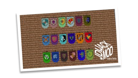 JJ Coats of Arms  Minecraft 1.12