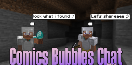  Comics Bubbles Chat  Minecraft 1.17.1
