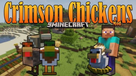 Crimson Chickens  Minecraft 1.17
