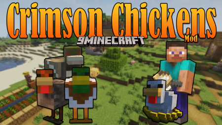  Crimson Chickens  Minecraft 1.17.1