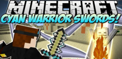  Cyan Warrior Swords  Minecraft 1.15.2