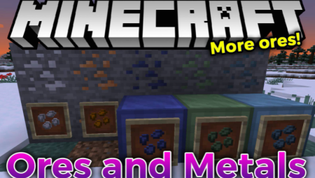  Ores and Metals  Minecraft 1.17