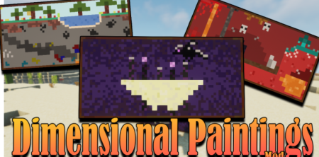  Dimensional Painting  Minecraft 1.16.4