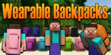  Cammies Wearable Backpacks  Minecraft 1.17