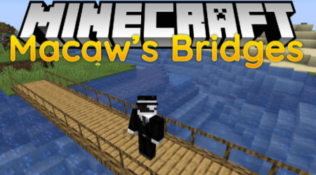  Macaws Bridges  Minecraft 1.17