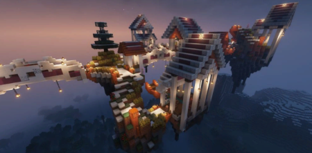  Sky Villages  Minecraft 1.17