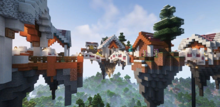  Sky Villages  Minecraft 1.17