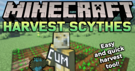  Harvest Scythes  Minecraft 1.16.1