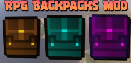  RPG Backpacks  Minecraft 1.16.1