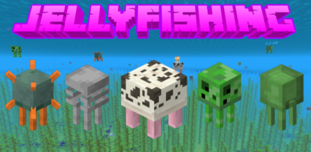  More Jellyfish  Minecraft 1.15.2