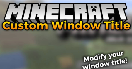  Custom Window Title  Minecraft 1.16.5