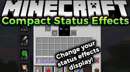  Compact Status Effects  Minecraft 1.17