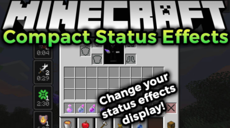  Compact Status Effects  Minecraft 1.17.1