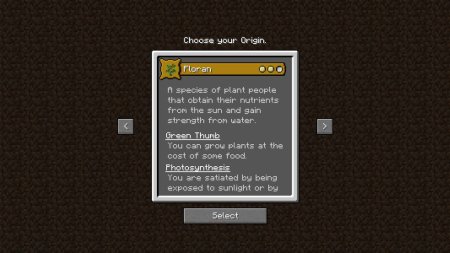  Extra Origins  Minecraft 1.18.1