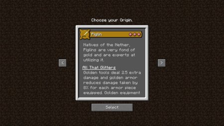  Extra Origins  Minecraft 1.18.1