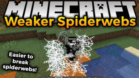  Weaker Spiderwebs  Minecraft 1.18