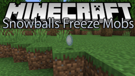  Snowballs Freeze Mobs  Minecraft 1.17.1