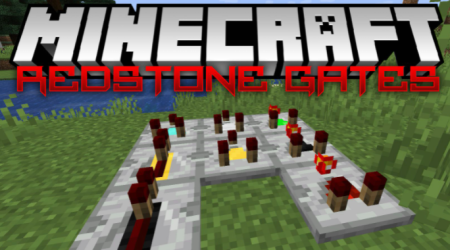  Redstone Gates  Minecraft 1.17.1