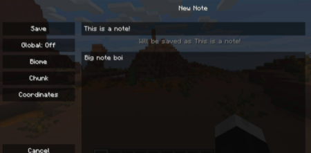  Notes  Minecraft 1.17.1