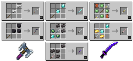  MC Dungeons Weapons  Minecraft 1.18