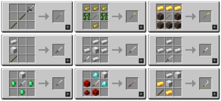  MC Dungeons Weapons  Minecraft 1.18.1