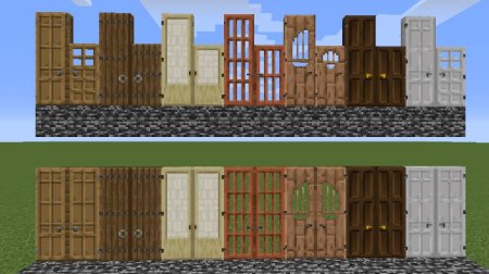  Dramatic Doors  Minecraft 1.17.1