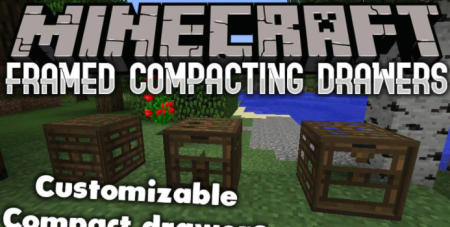  Framed Compacting Drawers  Minecraft 1.17.1