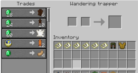  Wandering Trapper  Minecraft 1.18