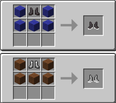  Wooled Boots  Minecraft 1.18