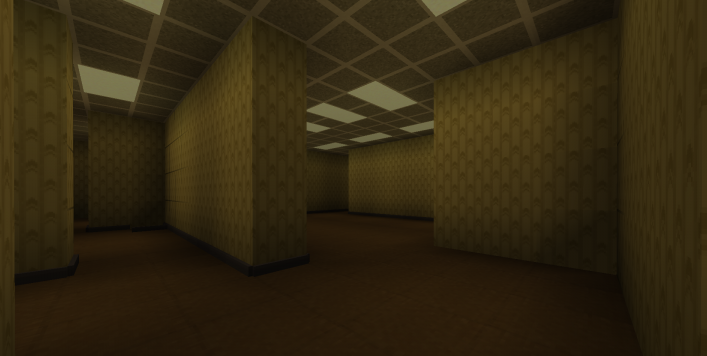 Minecraft карта backrooms