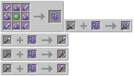  Amethyst Tools  Minecraft 1.18.1