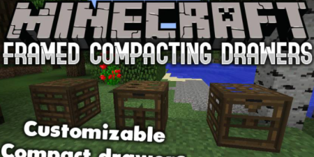  Framed Compacting Drawers  Minecraft 1.16.4