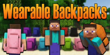  Cammies Wearable Backpacks  Minecraft 1.18             