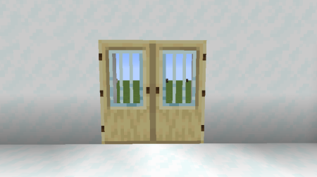  Modern Glass Doors  Minecraft 1.17.1