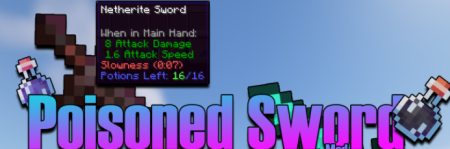  Poisoned Sword  Minecraft 1.18.1