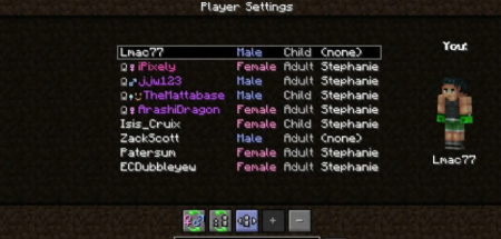  iPixelis Gender  Minecraft 1.18.1