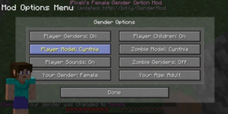  iPixelis Gender  Minecraft 1.18.1