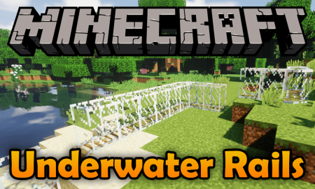  Underwater Rails  Minecraft 1.18.1