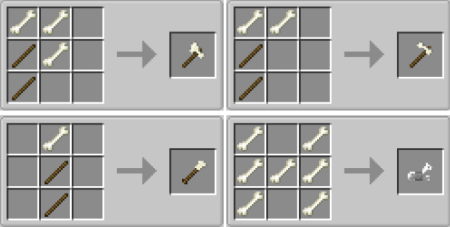  Bone Equipment  Minecraft 1.18.1