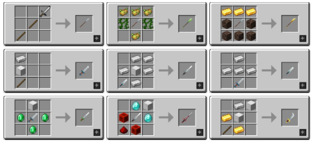  MC Dungeons Weapons  Minecraft 1.18.2