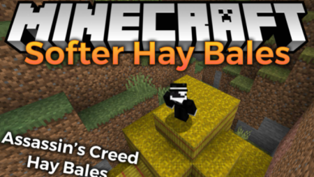  Softer Hay Bales Mod  Minecraft 1.18.1