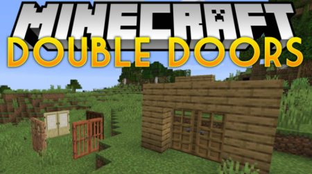  Double Doors  Minecraft 1.18.1