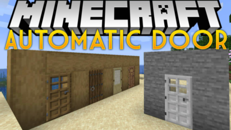  Automatic Door  Minecraft 1.18.1